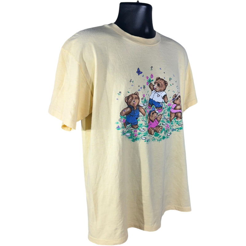 Vintage Bear Cubs and Butterfly Tee