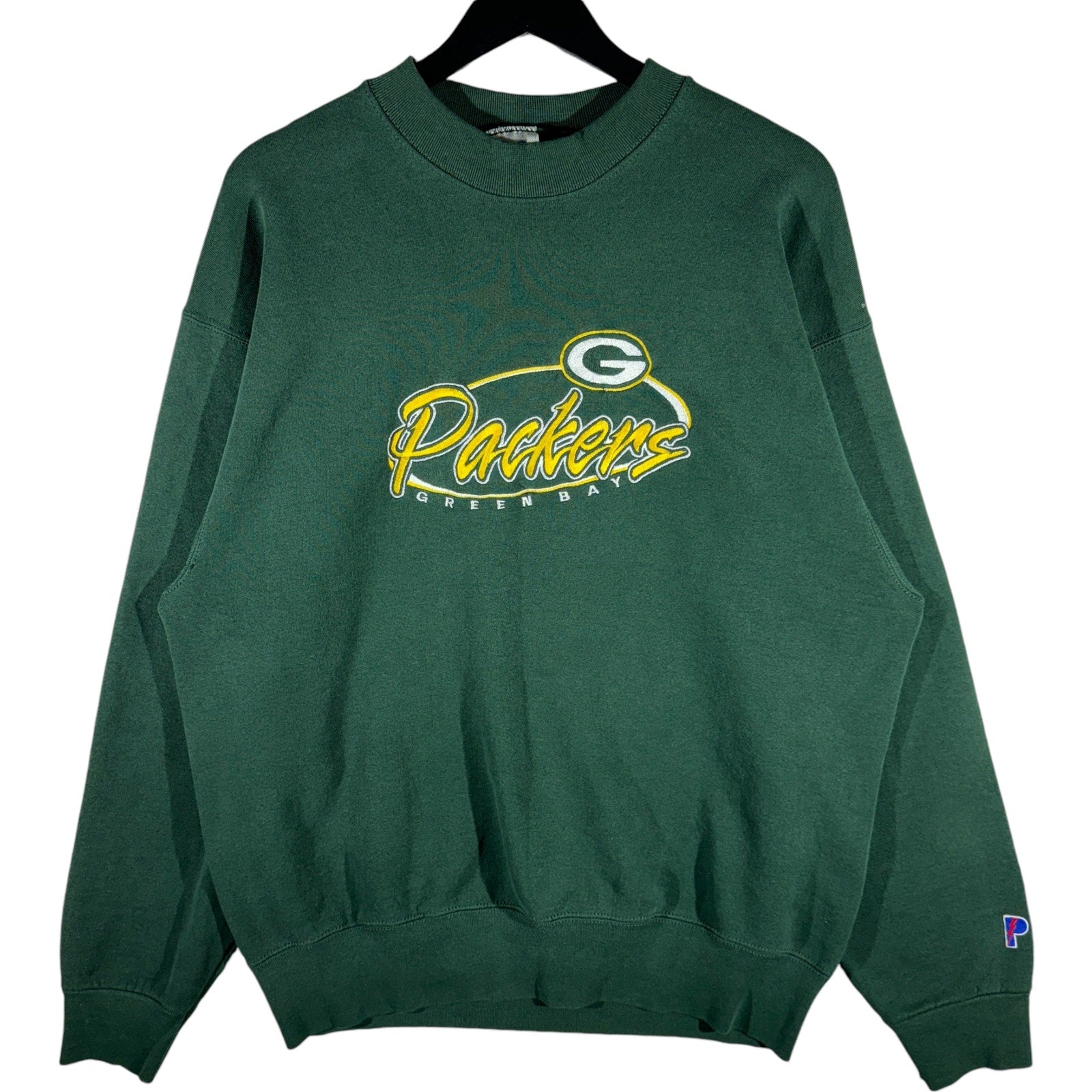 Vintage Pro Player Green Bay Packers Spellout Crewneck