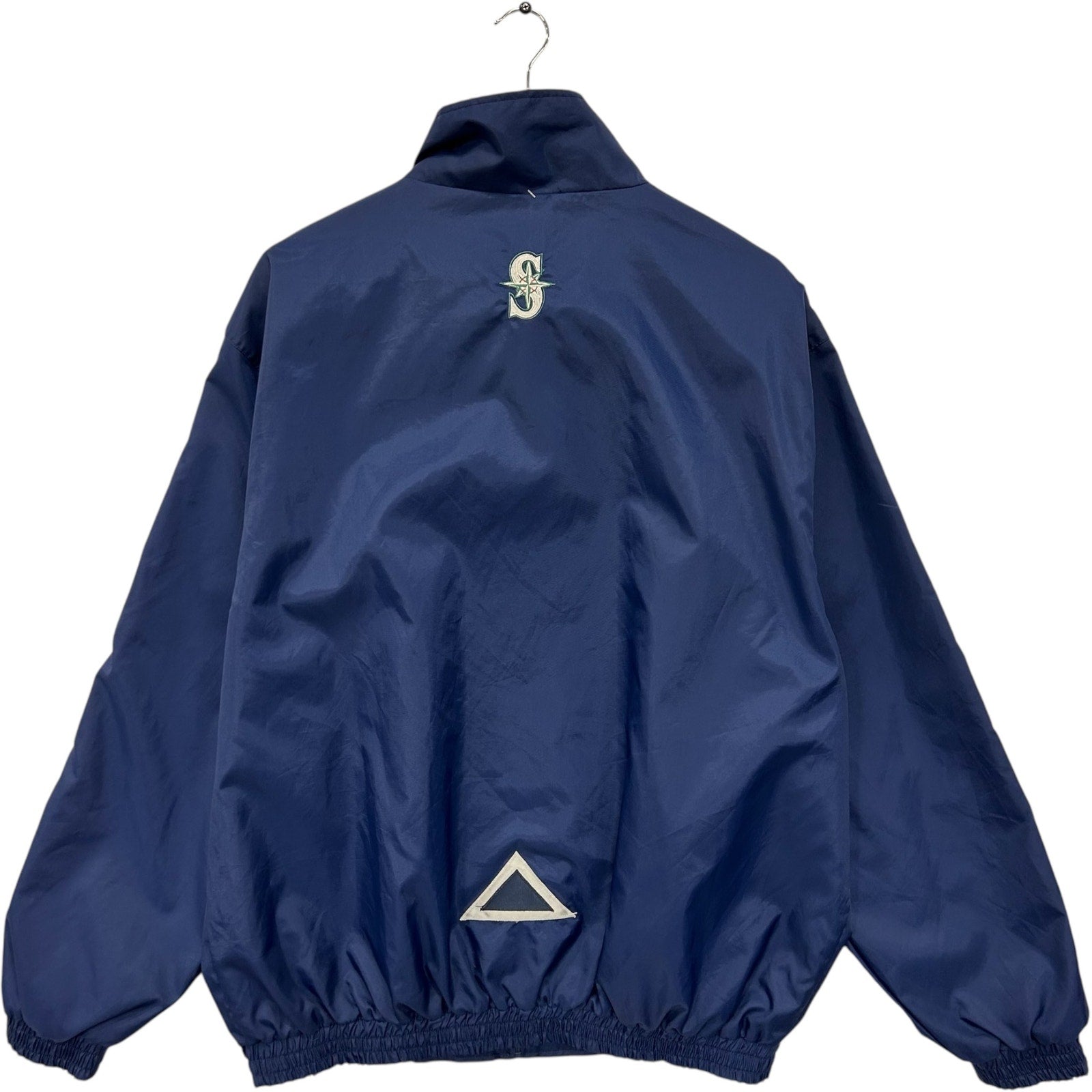 Vintage Seattle Mariners Spellout MLB Full Zip Bomber Jacket