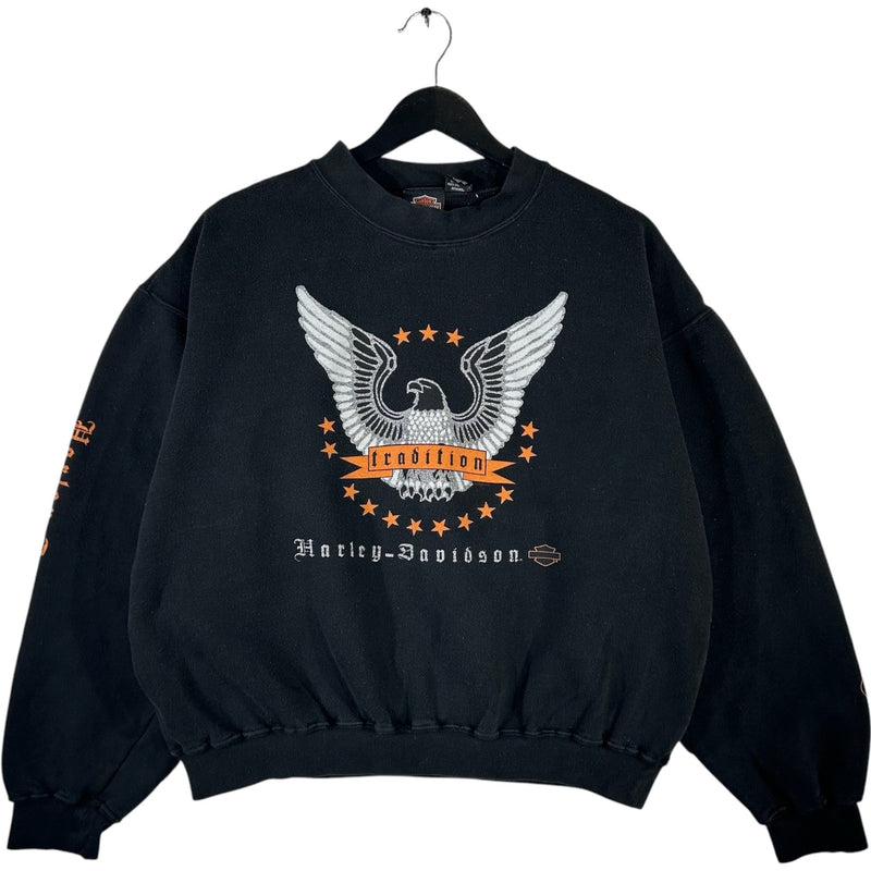 Vintage Harley Davidson Tradition Eagle Crewneck