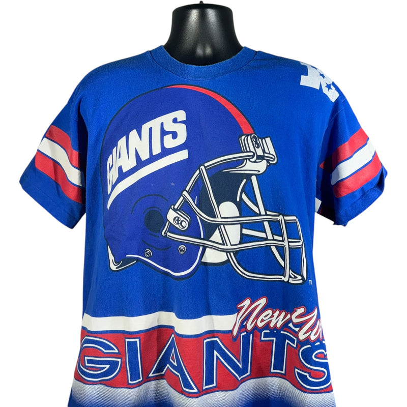 Vintage New York Giants Big Helmet AOP Tee