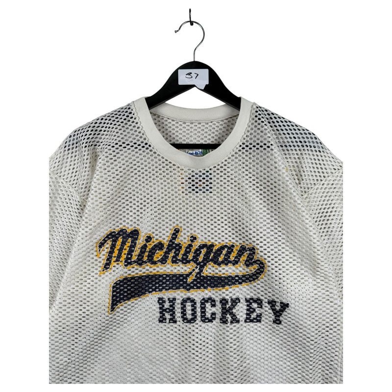 Vintage Michigan Hockey Y2K Cropped Jersey