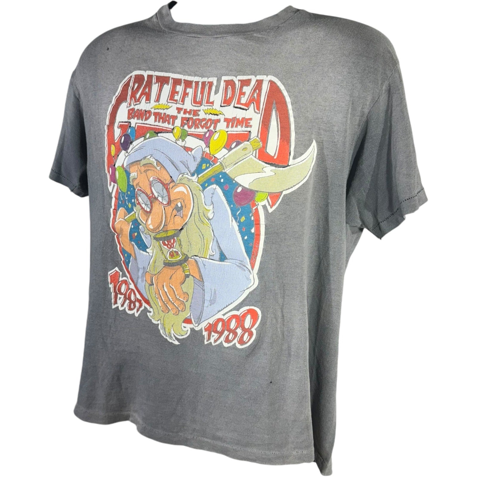 Vintage Grateful Dead "The Band That Forgot Time" Tee 80s