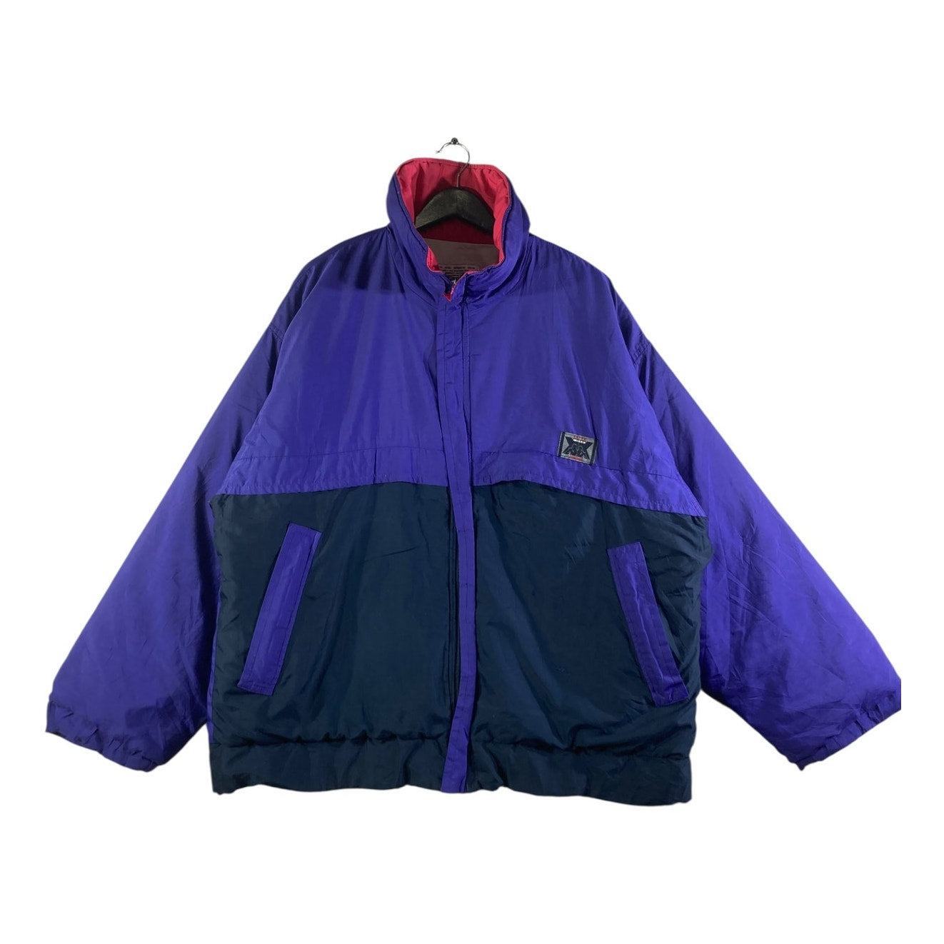 Vintage Kappa Colorblock Padded Winter Jacket