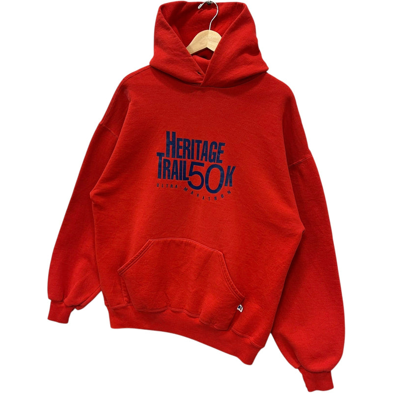 Vintage Russell Heritage Trail 50k Marathon Souvenir Hoodie