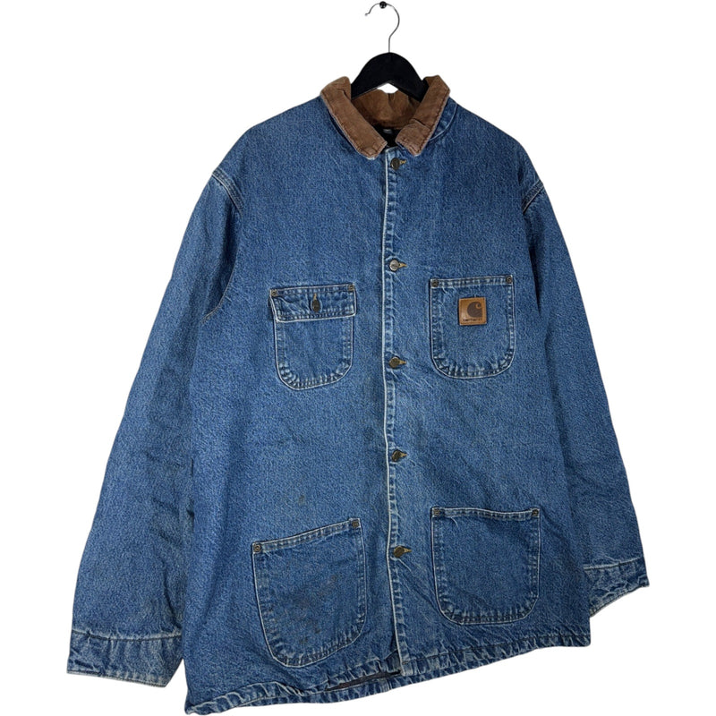 Vintage Carhartt Denim Workwear Jacket