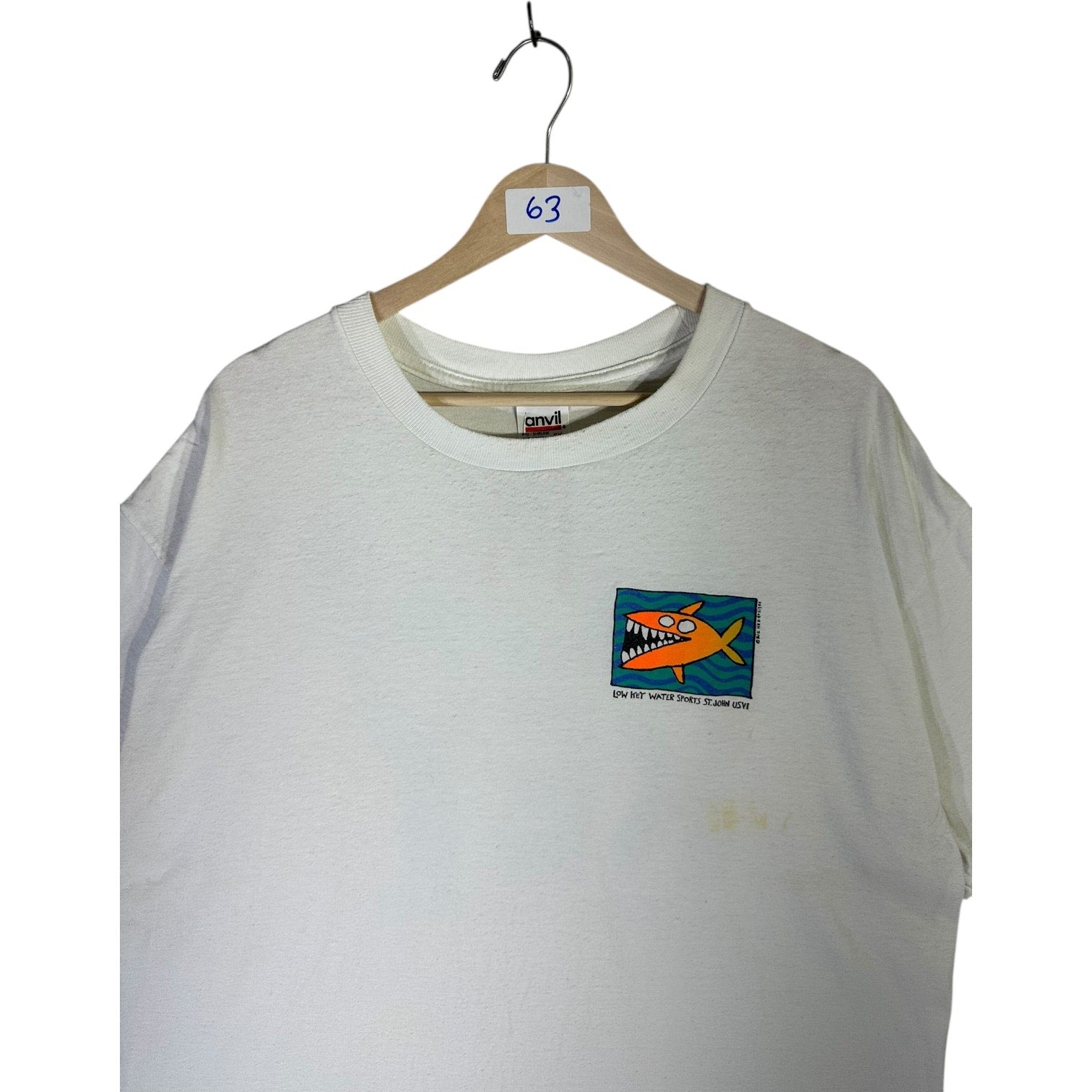 Vintage Low Key Watersports St. John USVI T-Shirt