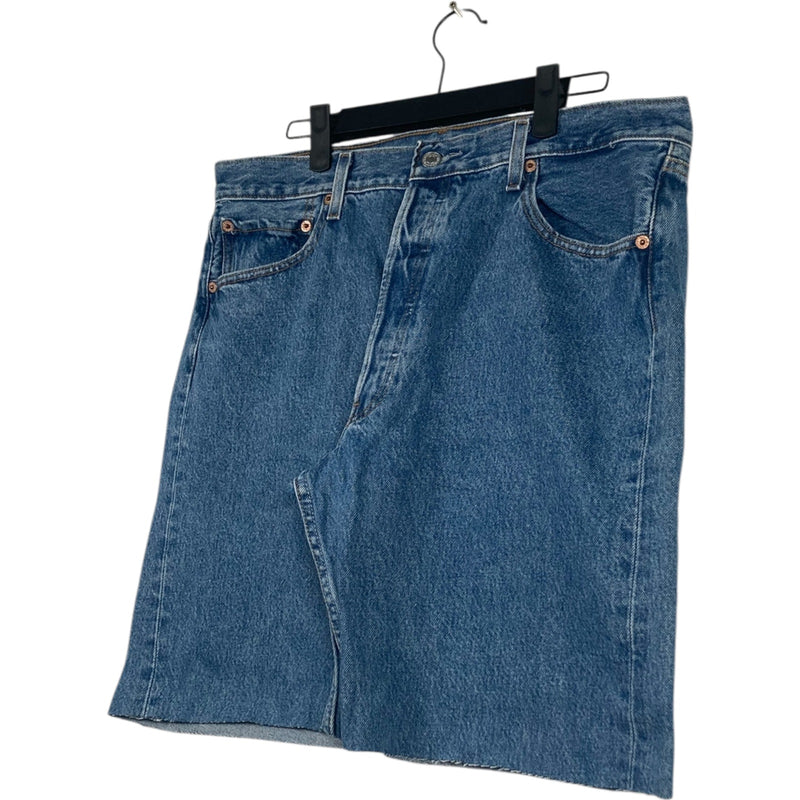 Vintage Levis 501 Denim Cut Off Shorts 34