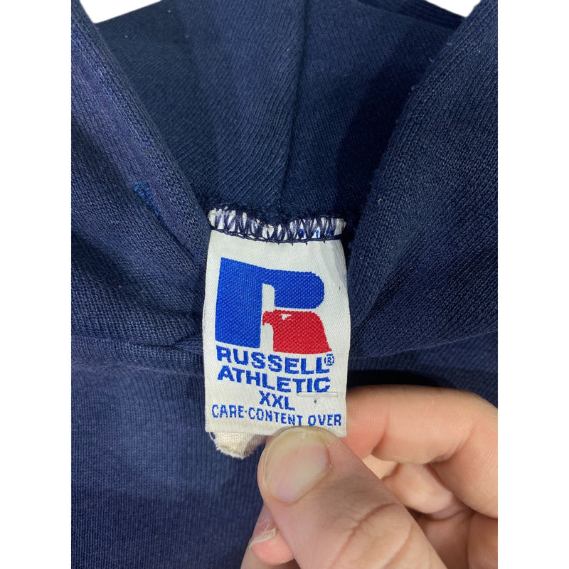 Vintage Russell Athletic New York Yankees Logo Hoodie