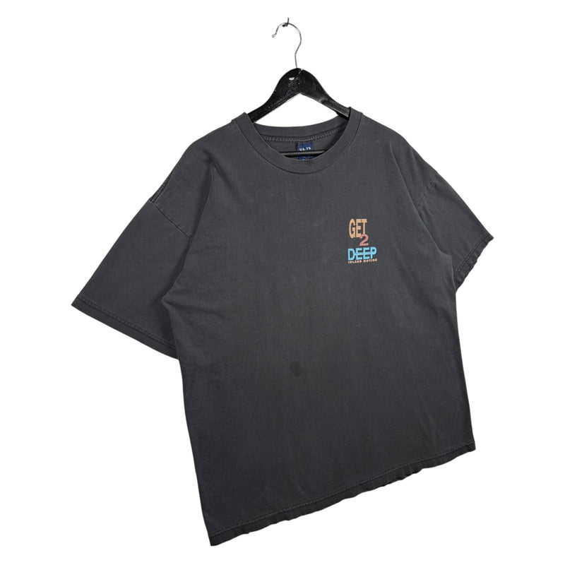 Vintage Surf Get 2 Deep Graphic 90s T-Shirt