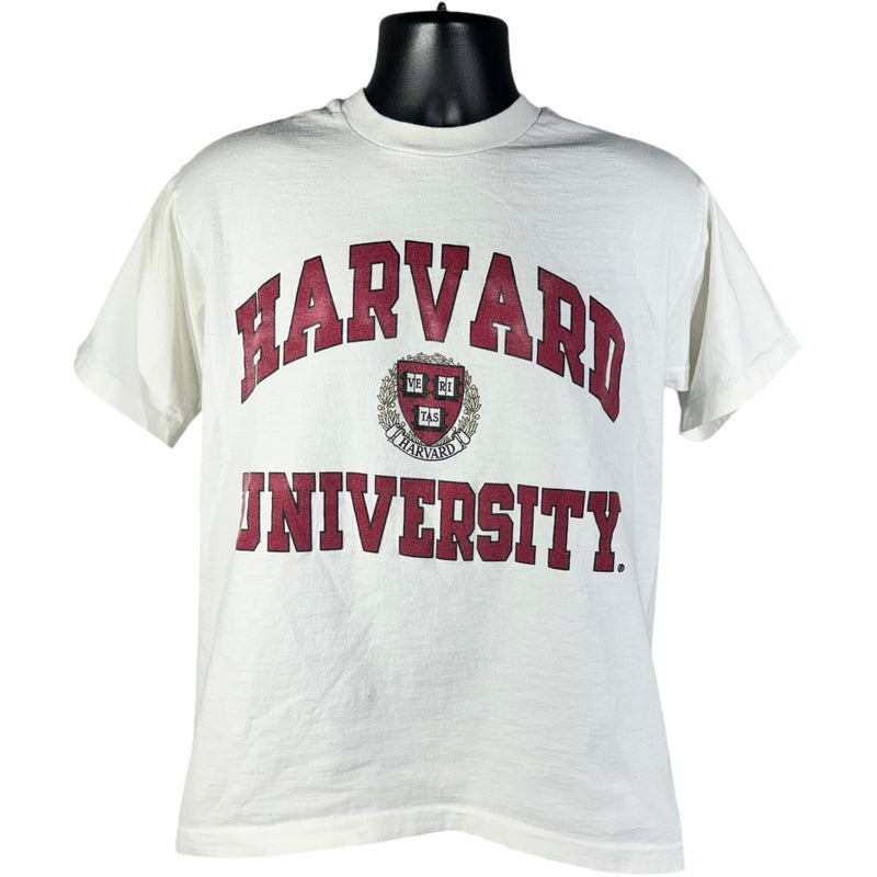 Vintage Harvard University Spellout Tee