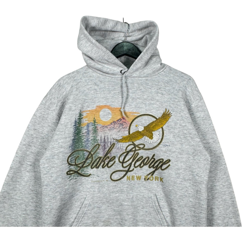 Vintage Lake George New York Hoodie