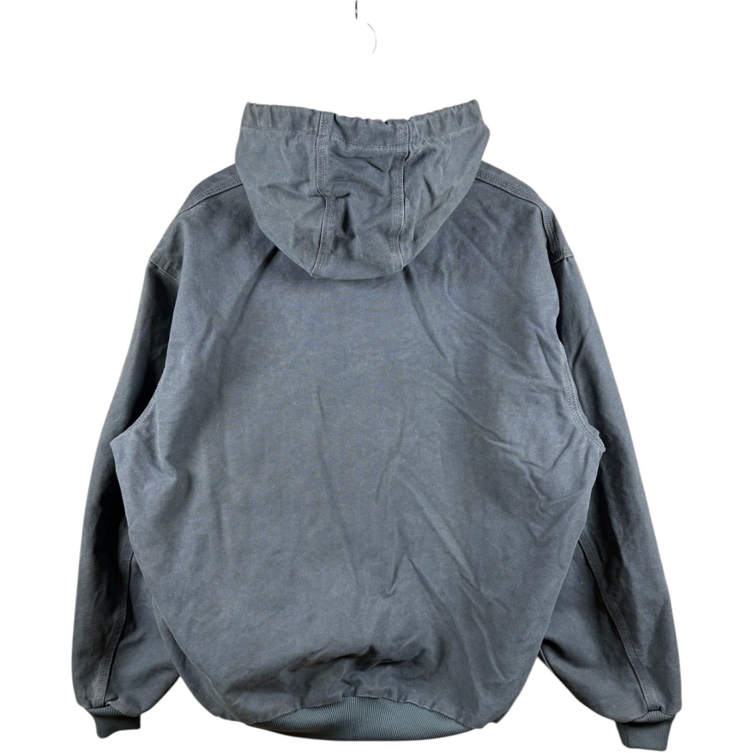 Vintage Carhartt Canvas Full Zip Hooded Workwear Jacket