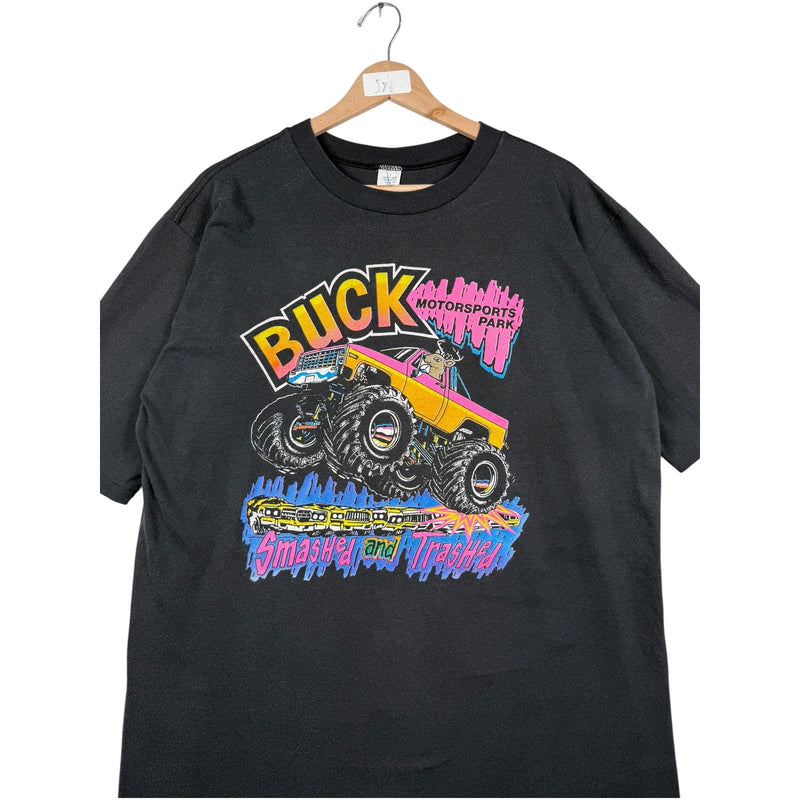 Vintage Buck Motorsports Park Monster Truck T-Shirt