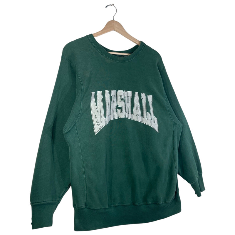 Vintage Marshall University Spell Out Crewneck