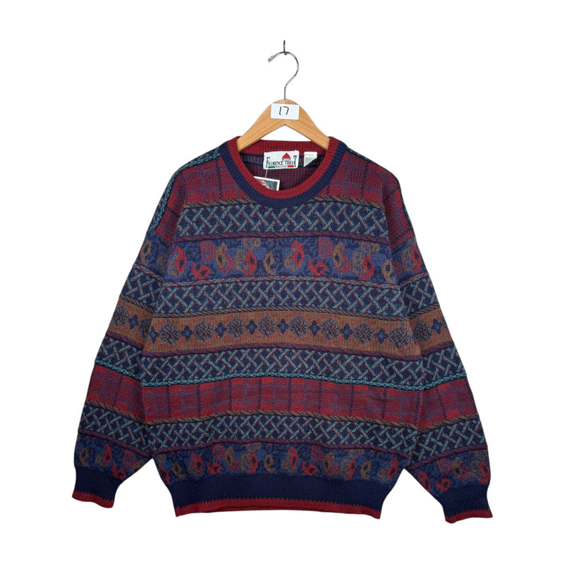 Vintage Florence Tricot Abstract Sweater