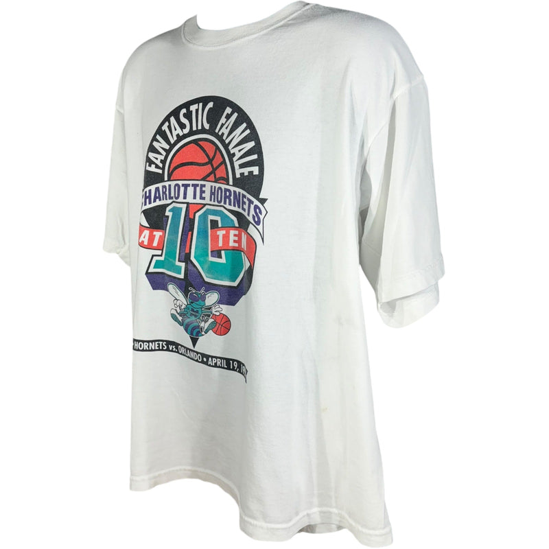 Vintage Charlotte Hornets vs Orlando Magic Tee 1998