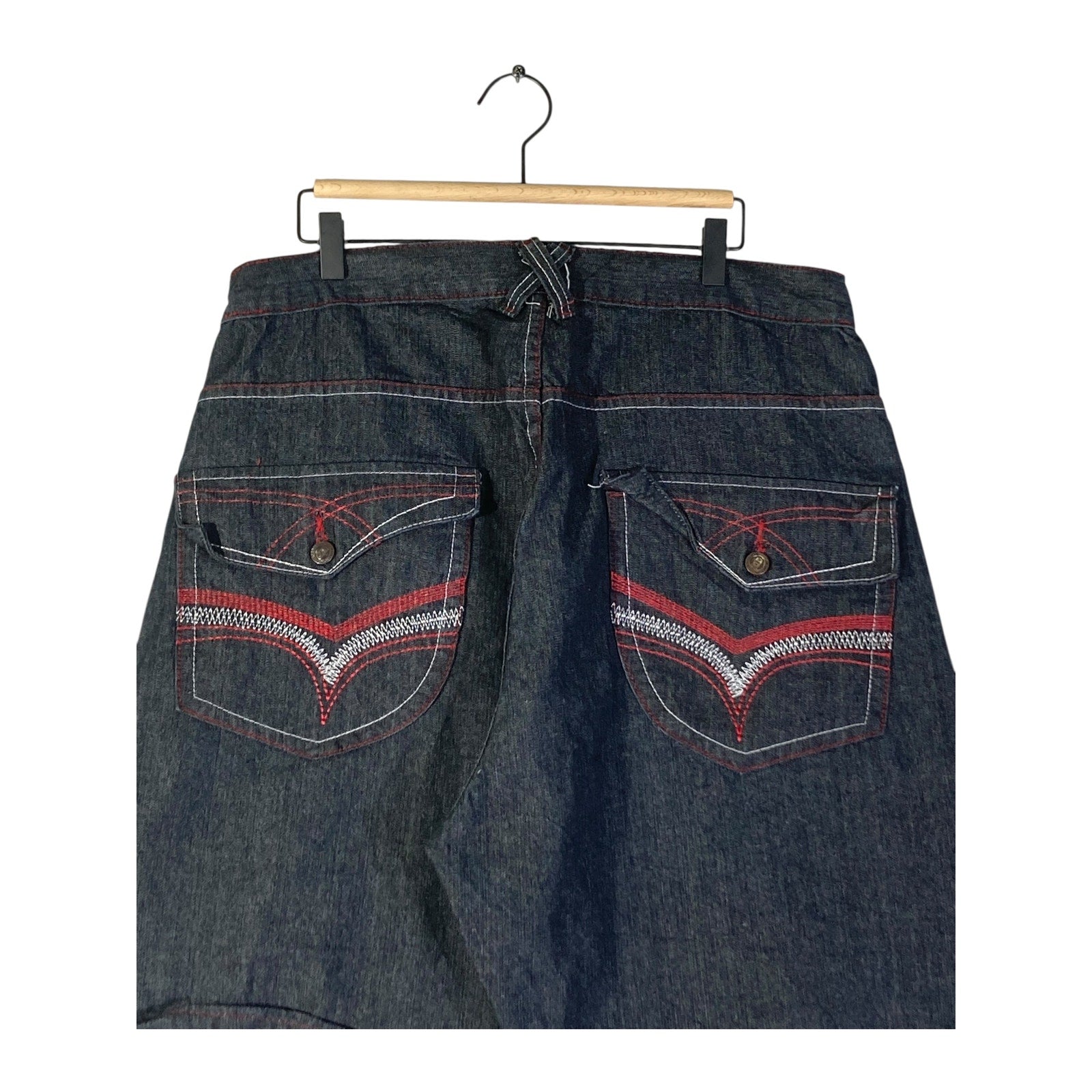 Vintage Jinzu Utility Denim Shorts 36x10