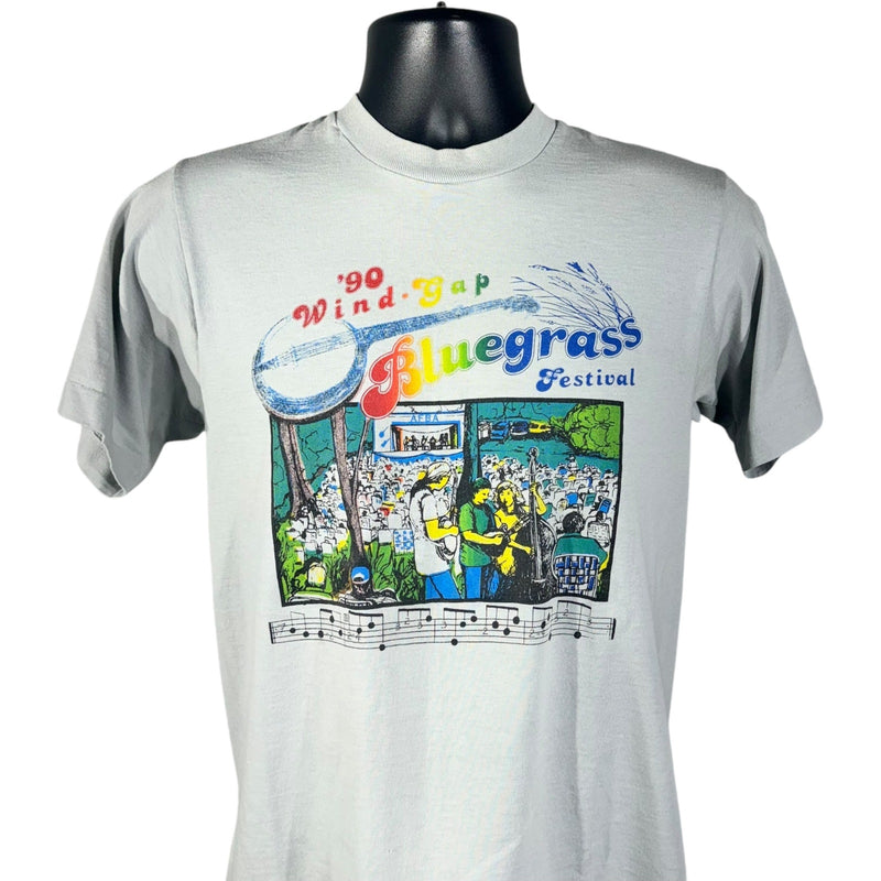 Vintage Wind Gap Bluegrass Festival Tee 1990