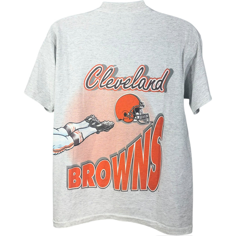 Vintage Salem Sportswear Cleveland Browns Wrap Around NFL Tee