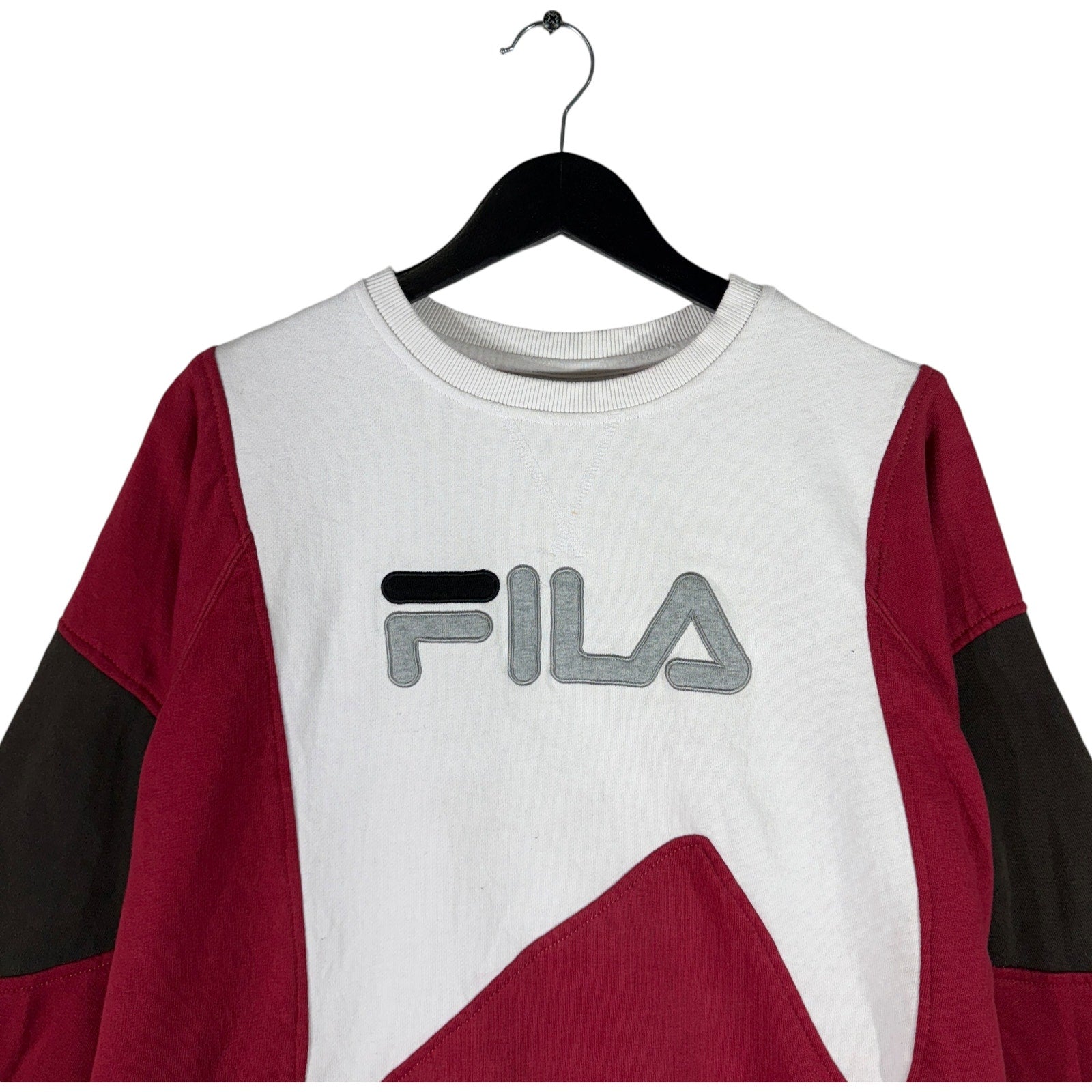 Vintage Fila Cut & Sew Chest Logo Crewneck