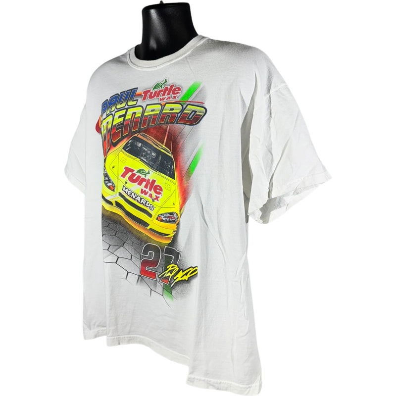 Nascar Paul Menard Turtle Wax Racing Tee