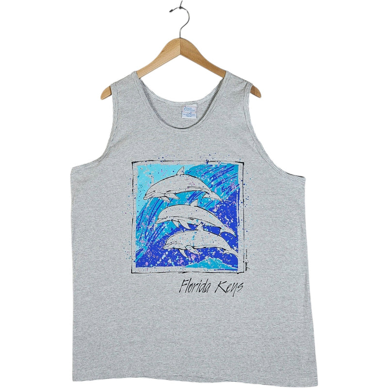 Vintage Florida Keys Dolphins Tank Top