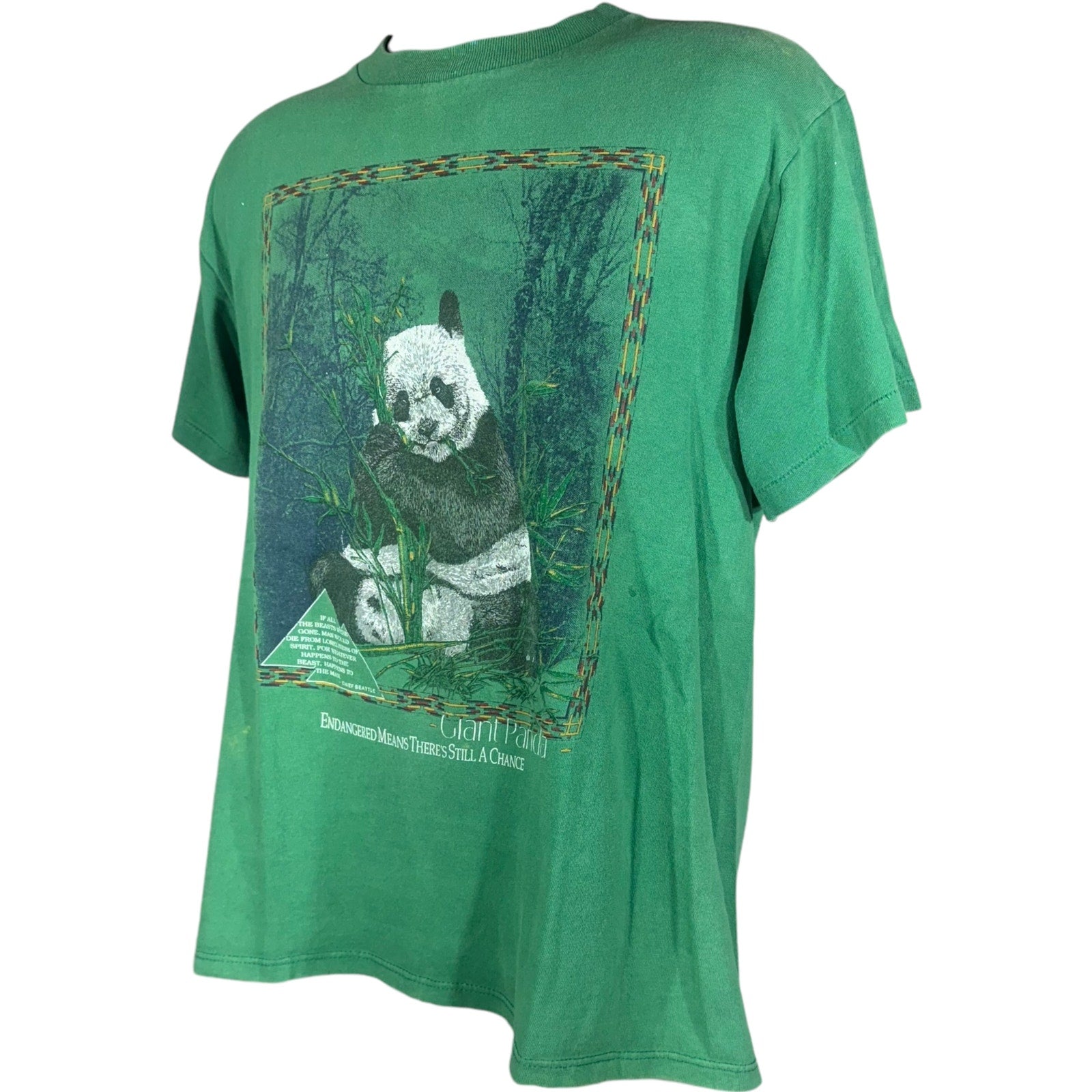 Vintage Endangered Giant Panda Tee