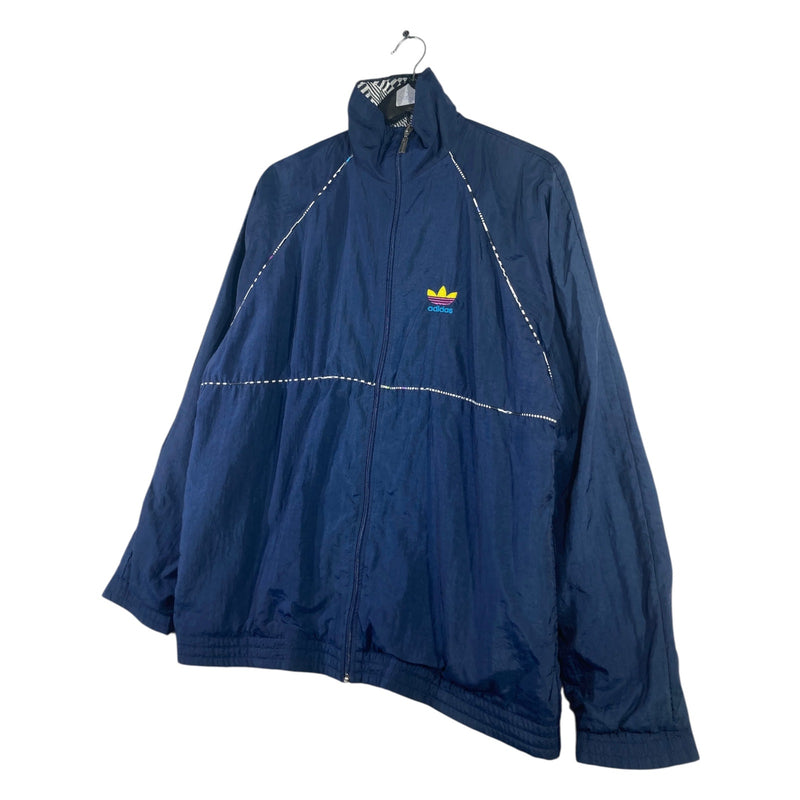 Vintage Adidas Rainbow Logo Windbreaker Jacket