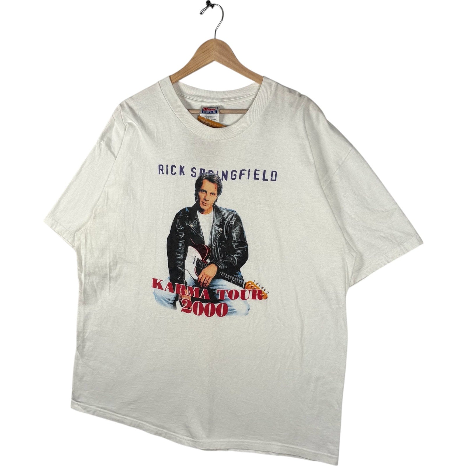 Vintage Rick Springfield Karma Tour Tee 2000