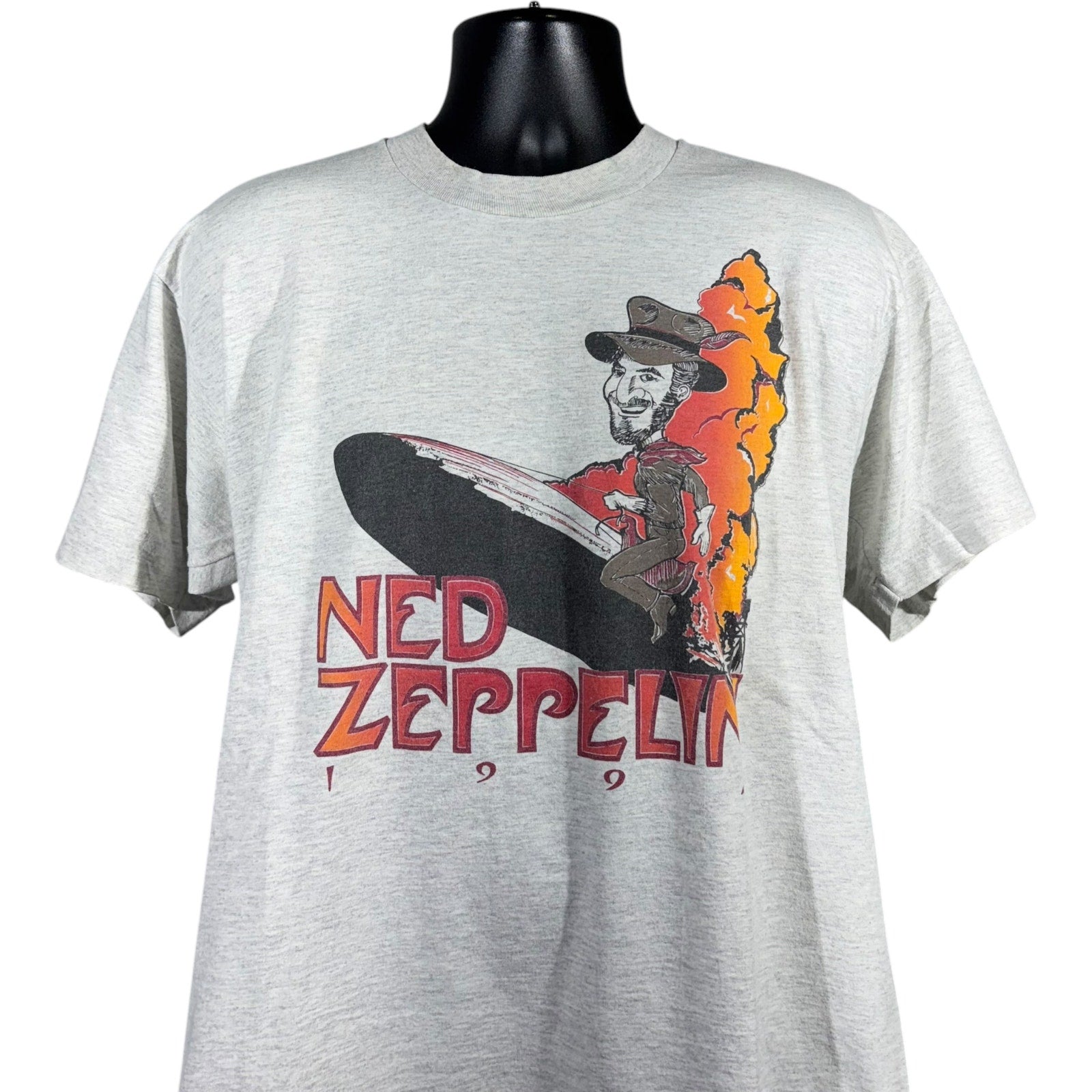 Vintage Ned Zeppelin Decades Of Decedance Tour Parody Tee