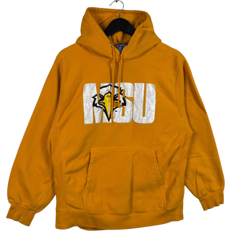 Vintage Minot State University Logo Acronym Hoodie