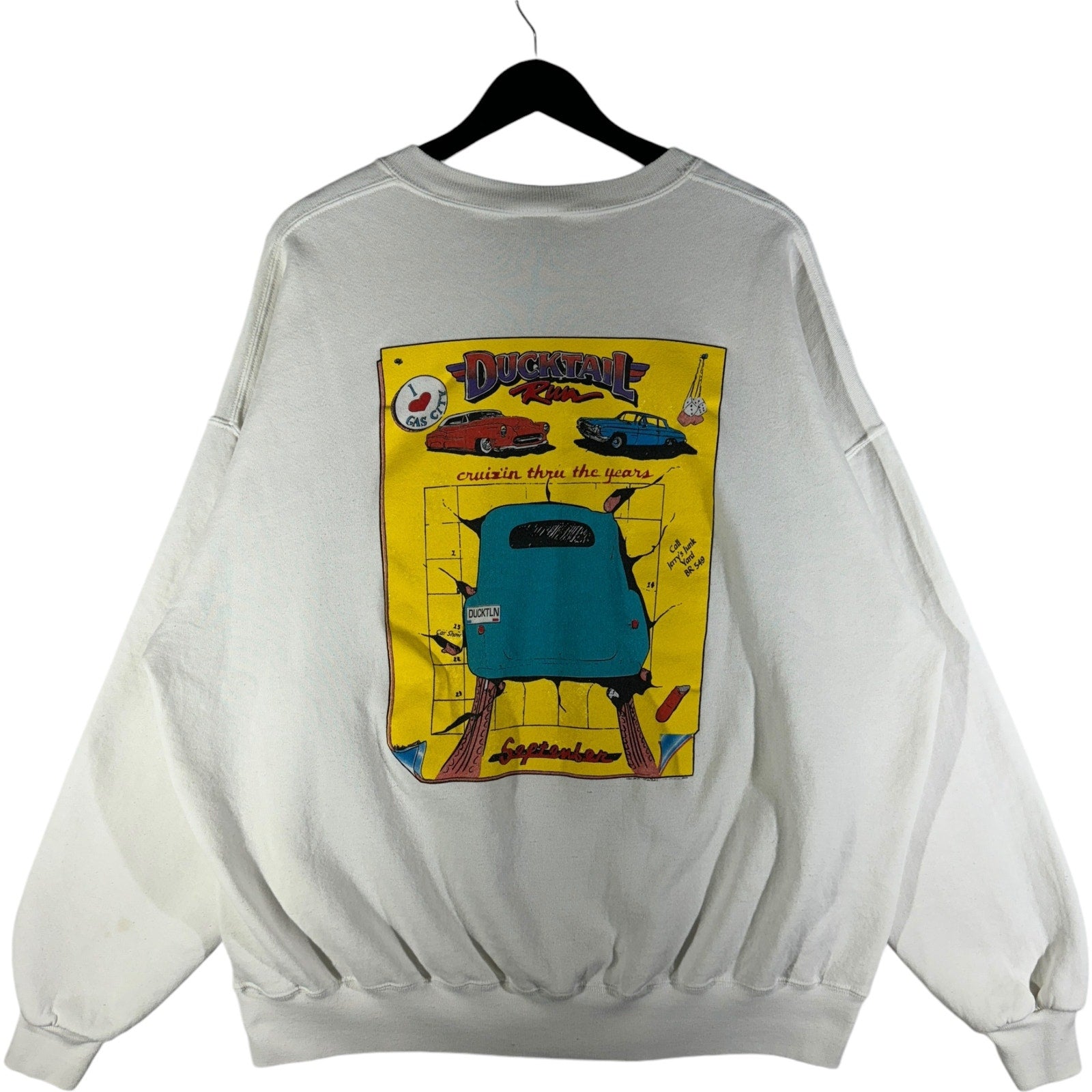 Vintage Ducktail Run 2000 Breakthrough Crewneck