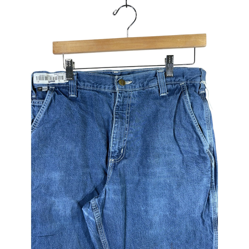 Vintage Carhartt Denim Carpenter Shorts 33