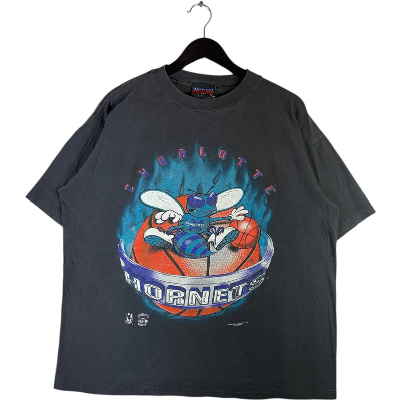 Vintage Charlotte Hornets NBA Graphic T-Shirt