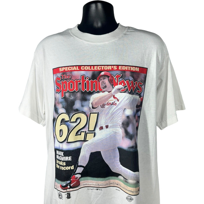 Vintage Mark McGwire Newspaper Tee