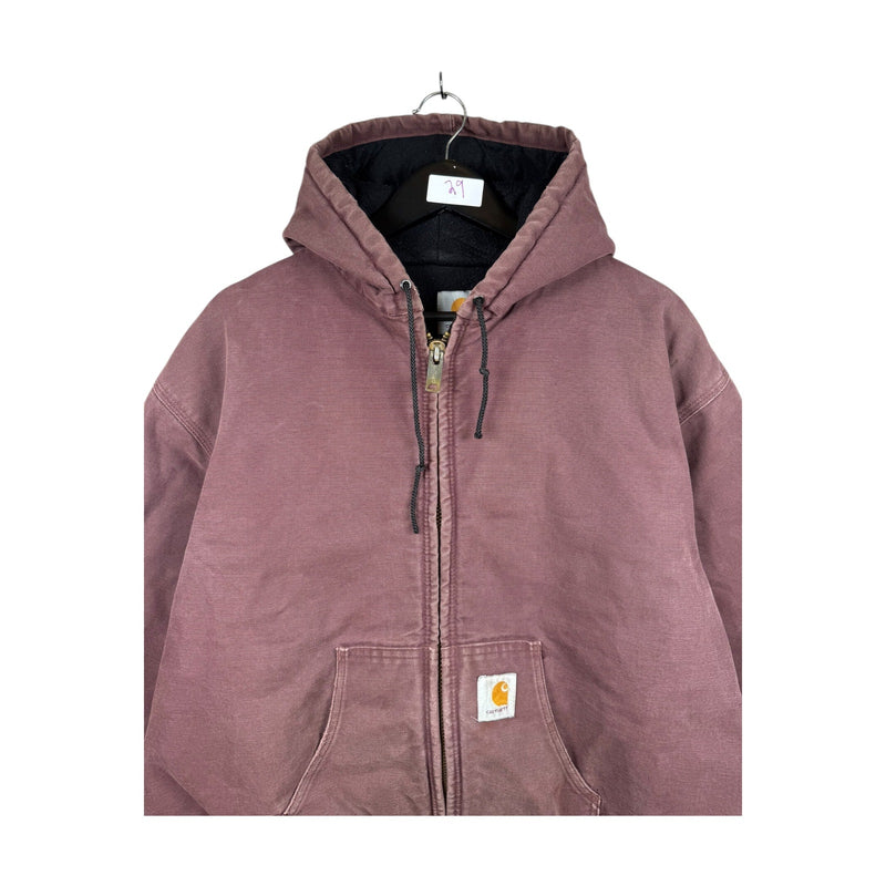Vintage Carhartt Insulated Hooded Workwear Jacket