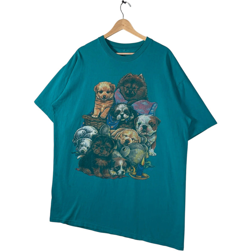 Vintage Puppy Basket Tee