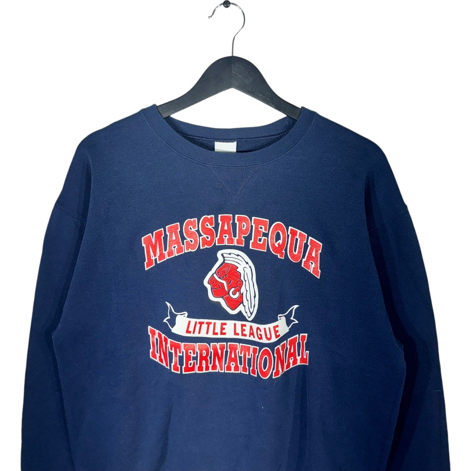 Vintage Massapequa Little League International Russell Crewneck