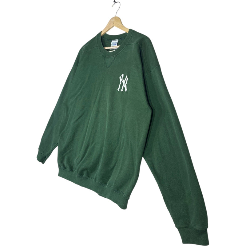 Vintage New York Yankees Embroidered Logo Crewneck