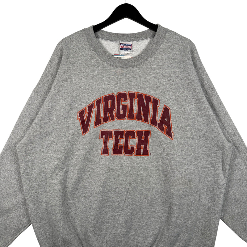 Vintage Virginia Tech Chest Spellout Crewneck