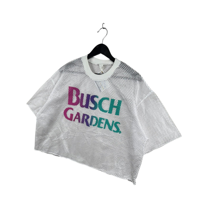 Vintage Busch Gardens Y2K Cropped Jersey