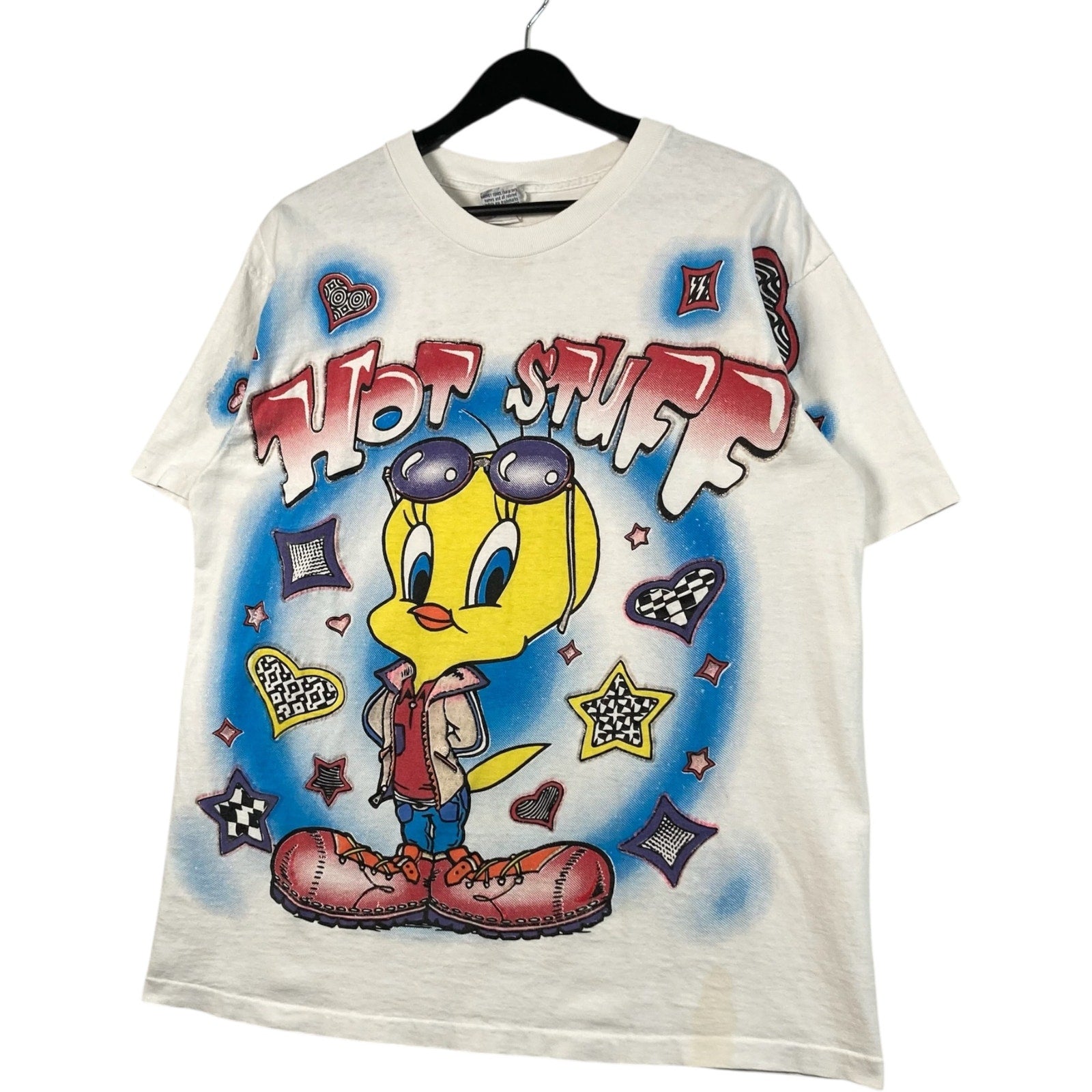 Vintage Looney Tunes "Hot Stuff" Tweety Bird Tee