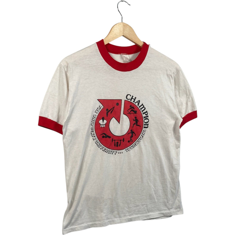 Vintage Ohio State University Intramural Champ Ringer Tee