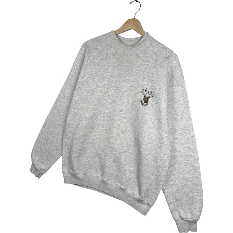 Vintage Deer Pullover Crewneck