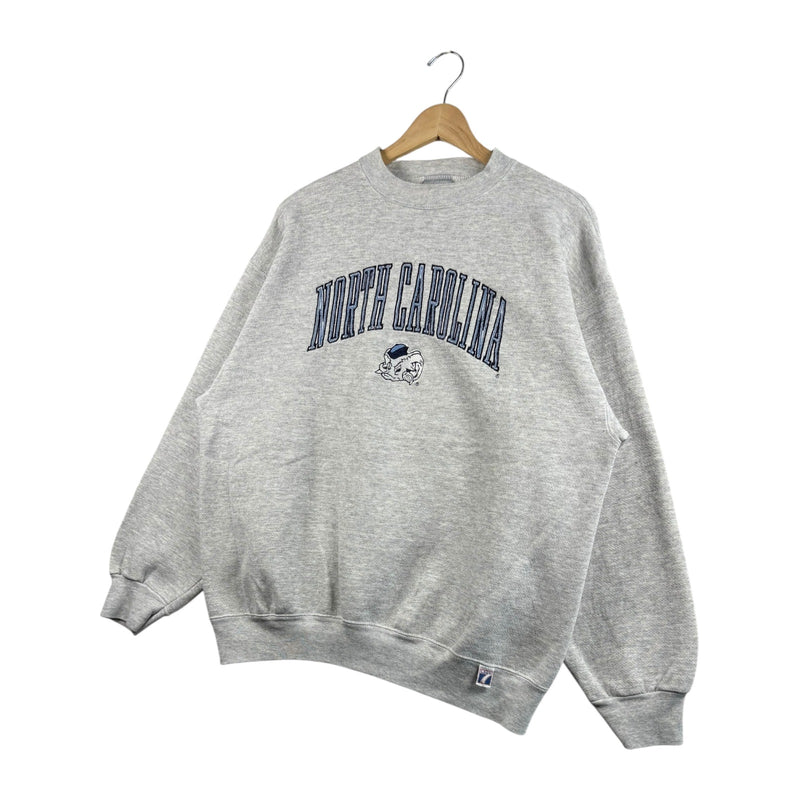 Vintage Logo 7 University Of North Carolina Crewneck