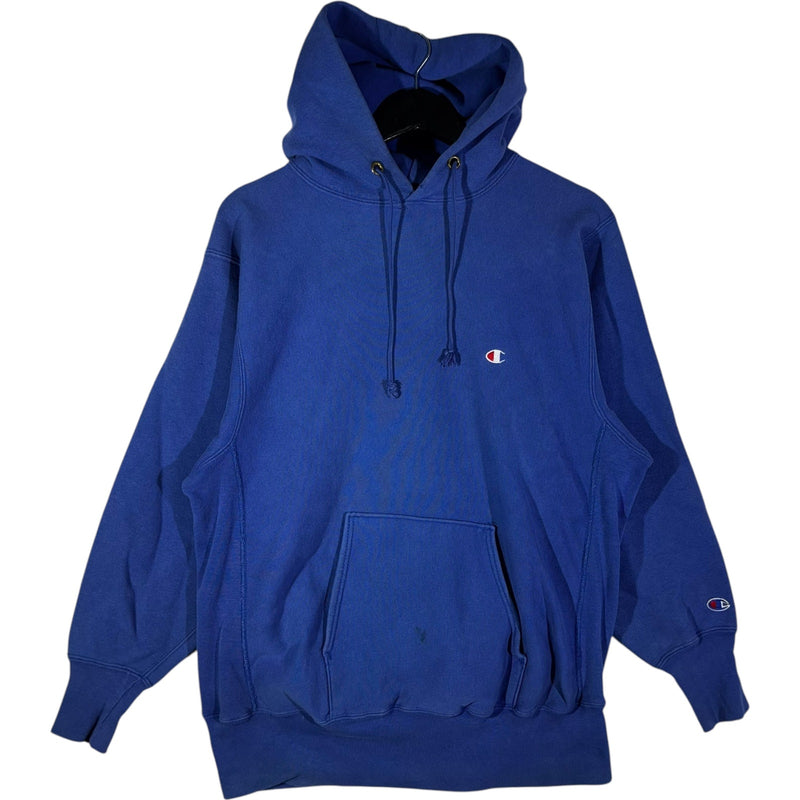 Vintage Champion Reverse Weave Mini Logo Hoodie