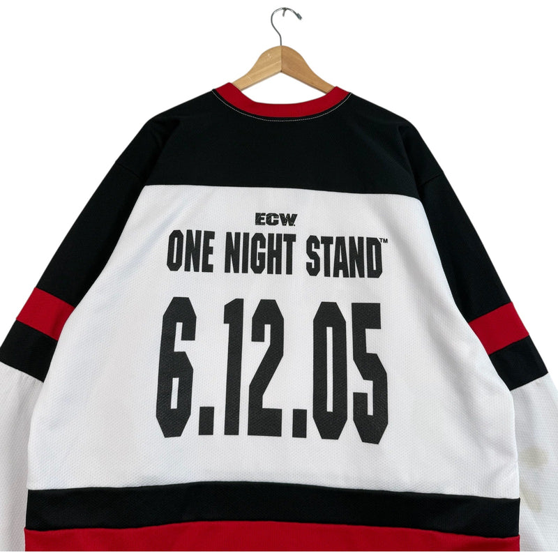 Vintage ECW Wrestling "One Night Stand" Event Hockey Jersey