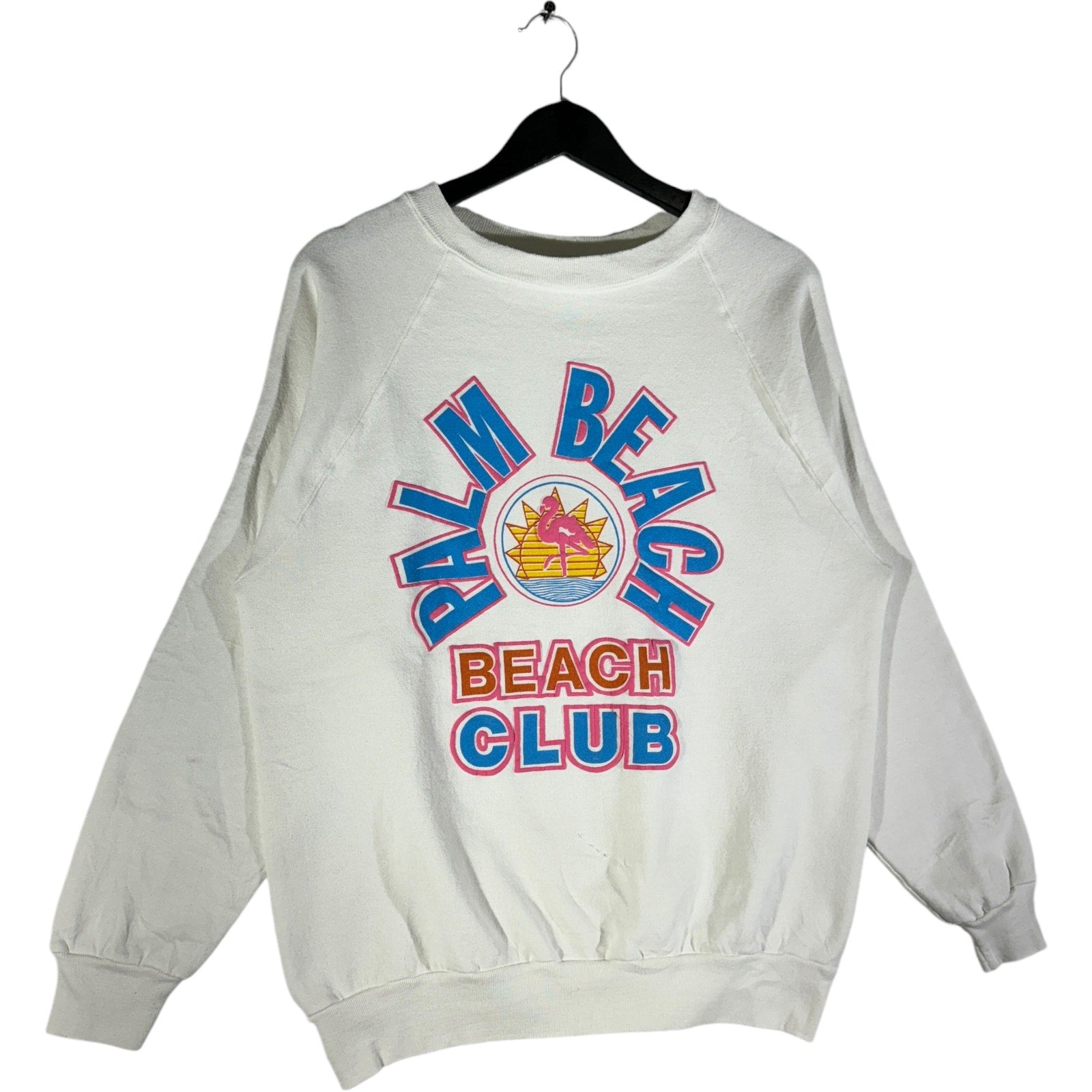 Vintage Palm Beach Beach Club Souvenir Crewneck