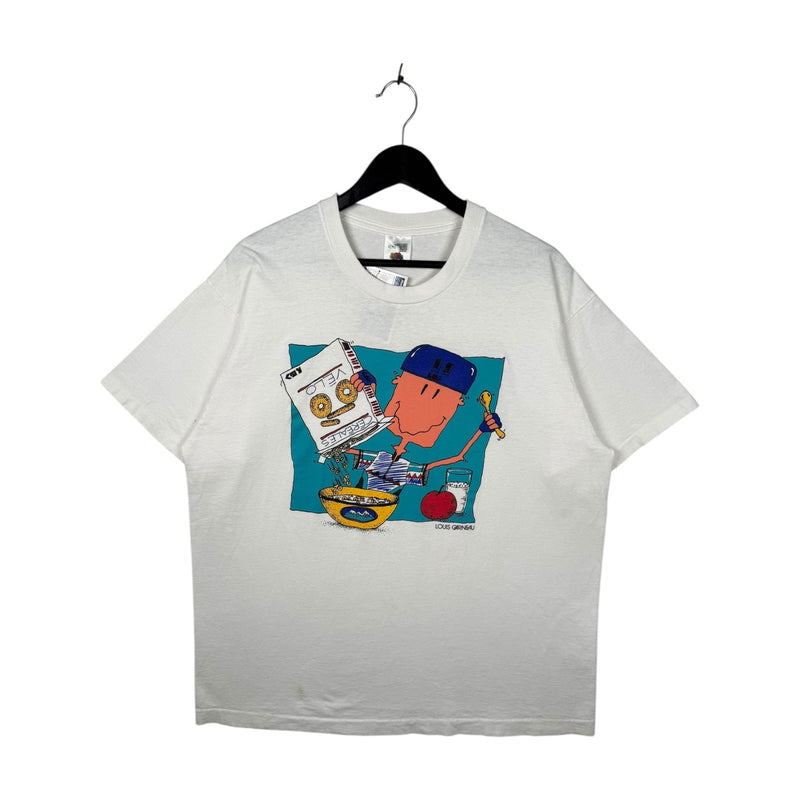 Vintage Louis Garneau Cycling Graphic T-Shirt